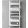 Caleido Scaldasalviette Ulisse idraulico mm. 1185x550 interasse mm. 502 in acciaio bianco di Caleido