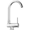 PAFFONI Miscelatore lavello cucina Stick con canna reclinabile in ottone cromo di Paffoni - Cod. Articolo: SK189CR