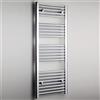 Caleido Scaldasalviette Ulisse idraulico mm. 1506x600 interasse mm. 552 in acciaio cromo di Caleido