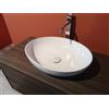 Bagnoexpert Lavabo Pixel appoggio 51 5x39 ovale in ceramica