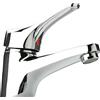 Paini Miscelatore lavabo Pilot con scarico in ottone cromo di Paini