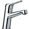 Paini Miscelatore lavabo Bios con scarico in ottone cromo di Paini