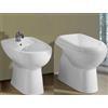 CERAMICA AZZURRA Sanitari Diana a terra cm. 56 con sedile in poliestere di Ceramica Azzurra - Cod. Articolo: DIVCTS000000BI+DIBIT00000M0BI+C1800LM