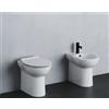 Ceramica azzurra Sanitari Fast filomuro con sedile softclose di Ceramica Azzurra