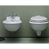 Ceramica azzurra Sanitari Jubileum sospesi cm.55 con sedile softclose di Ceramica Azzurra