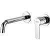JACUZZI Miscelatore lavabo incasso Eolo canna cm .19senza scarico in ottone cromo di jacuzzi - Cod. Articolo: 0E000497JA00