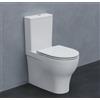 Ceramica azzurra Sanitari Pratica monoblocco con sedile a chiusura tradizionale cm. 62.5 di Ceramica Azzurra