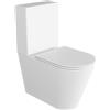 CERAMICA AZZURRA Water Forma monoblocco con cassetta di scarico senza brida cm. 68 di Ceramica Azzurra - Cod. Articolo: FMVCMPE00000BI+FMCSMB000000BI+B19002F/40