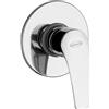 Jacuzzi Miscelatore incasso doccia Lucente in ottone cromo di jacuzzi