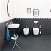 ART CERAM Sanitari A16 sospesi senza brida cm. 52x36 con sedile slim soft close - Cod. Articolo: ASV00301+ASB00101+ASA0010171
