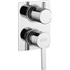 Jacuzzi Miscelatore incasso doccia Sunset con deviatore in ottone cromo di jacuzzi