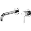 JACUZZI Miscelatore lavabo incasso Sunset canna cm. 19 senza scarico in ottone cromo di jacuzzi - Cod. Articolo: 0SU00497JA00
