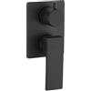 JACUZZI Miscelatore incasso doccia Twinkle Yo con deviatore in ottone nero opaco di jacuzzi - Cod. Articolo: 0TWYO400JA00