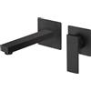 JACUZZI Miscelatore lavabo incasso Twinkle Yo senza scarico in ottone nero opaco di jacuzzi - Cod. Articolo: 0TWYO497JA00