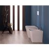 Ceramica globo Sanitari Stone mini filomuro salvaspazio cm. 45x36 con sedile softclose di Ceramica Globo