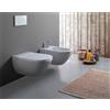 CERAMICA GLOBO Sanitari Stockholm senza brida cm. 58x37 con sedile softclose - Cod. Articolo: LAS04.BI+LAS09.BI+LAR20BI