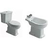 CERAMICA GALASSIA Sanitari Ethos monoblocco distanziati cm. 68x38 con sedile standard - Cod. Articolo: 8426+8406+9010+8428M+8413