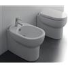 Ceramica galassia Sanitari M2 filomuro scarico traslato cm. 55x35 con sedile avvolgente softclose di Ceramica Galassia
