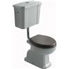 Ceramica galassia Water Ethos distanziato monoblocco con cassetta di scarico a zaino cm. 68x38 bianco di Ceramica Galassia