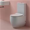 CERAMICA KERASAN Sanitari Flo monoblocco con sedile avvolgente standard cm. 60x36 di Ceramica Kerasan - Cod. Articolo: 311701+318101+750990+312201+318901