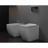 CERAMICA GSG Sanitari Brio filomuro senza brida con sedile softclose - Cod. Articolo: BRWC01000+BRBI01000+BRCOPRSLTICR000