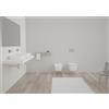 CERAMICA GSG Sanitari Brio sospesi senza brida bianchi opachi con sedile softclose - Cod. Articolo: BRWCSO001+BRBISO001+BRCOPRSLTICR001