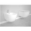Ceramica gsg Sanitari like sospesi senza brida bianchi opachi con sedile softclose di Ceramica GSG