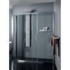 Tamanaco Box doccia FPSC50 in cristallo 6 mm. trasparente cm. 90x120 profilo cromo di Tamanaco