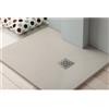 Tamanaco Piatto doccia 90x120 h.2,5 in marmoresina crema di Tamanaco