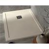 Tamanaco Piatto doccia 70x140 h.3,3 in marmoresina con bordo crema Flat di Tamanaco