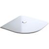 Tamanaco Piatto doccia 100x100 h.3 angolare in acrilico bianco lucido di Tamanaco