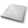 Ceramica azzurra Piatto doccia 80x100 h.4 in ceramica bianco opaco Pietraceramica di Ceramica Azzurra
