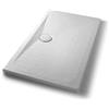 Ceramica azzurra Piatto doccia 70x120 h.4 in ceramica bianco opaco Pietraceramica di Ceramica Azzurra