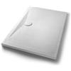 Ceramica azzurra Piatto doccia 80x120 h.4 in ceramica bianco opaco Pietraceramica di Ceramica Azzurra