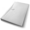Ceramica azzurra Piatto doccia 80x140 h.4 in ceramica bianco opaco Pietraceramica di Ceramica Azzurra
