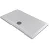 Ceramica azzurra Piatto doccia 80x100 h.4 in ceramica bianco opaco Rapid di Ceramica Azzurra