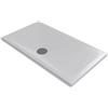 Ceramica azzurra Piatto doccia 70x140 h.4 in ceramica bianco opaco Rapid di Ceramica Azzurra