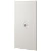 Ceramica azzurra Piatto doccia 80x120 h.2 in ceramica bianco opaco Solodue di Ceramica Azzurra