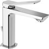 Paffoni Miscelatore lavabo Tilt con scarico in ottone cromo di Paffoni