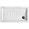 Ceramica althea Piatto doccia 70x120 h.5,5 in ceramica bianco lucido Ito di Ceramica Althea