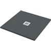 BAGNOEXPERT Piatto doccia 80x80 Marmo Resina Slim H2,8 Ardesia Effetto Grafite Opaco - Cod. Articolo: BPMARFSTON8080