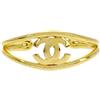 CHANEL Pre-Owned - Bracciale rigido con logo CC 1997 - Donna - placcatura in oro - Taglia unica