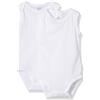 Schiesser Baby 0/0 Arm Bodies 2 Pacchetto Set di Biancheria Intima per Neonati e Bambini, Bianco_173471, 98 cm Unisex-Bimbi