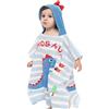 Hilmocho Asciugamano Poncho con Cappuccio per Bambini Telo mare da Bagno con Cappuccio Accappatoio in Morbido Cotone Assorbente per Ragazzi e Ragazze