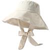 LumiSyne Cappello da Sole Tesa Larga per Donna Uomo UPF 50+ Protezione UV Morbido Traspirante Cotone Cappello da Pescatore con Sottogola Regolabile Pieghevole Cappello da Spiaggia Cappello Estivo