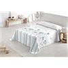 Degrees home - Dalia - Copriletto per letto da 180 - Copriletto trapuntato per letto - Primavera, Estate - 270 x 260 - Verde