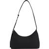 Calvin Klein Donna Borsa Tote Bag Soft Medium con Zip, Nero (Ck Black), Taglia Unica