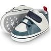 Sterntaler Scarpe da Bambino Colormix, Mocassino Basso Bimbo 0-24, Celeste, 18 EU