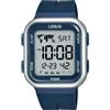 Lorus sport man orologio Uomo Digitale con cinturino in Silicone R2353PX9