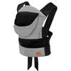 kk Kinderkraft ADOREE Marsupio neonati ergonomico, Porta bebè da 3 Mesi, Ventrale e Dorsale, Regolabile, Grigio